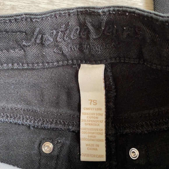 Justice skinny jeans size 7s - Picture 2 of 3